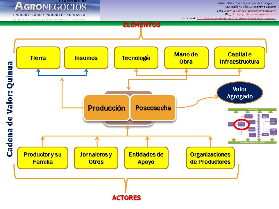 Capital e Infraestructura Organizaciones de Productores