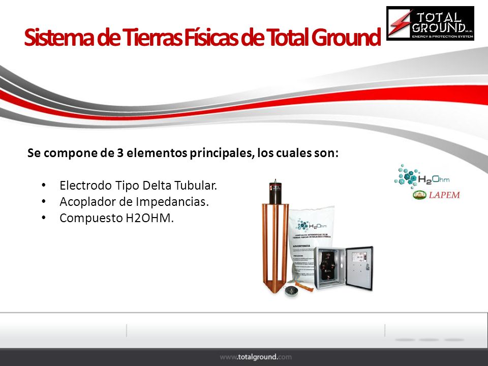 Sistema de Tierras Físicas de Total Ground