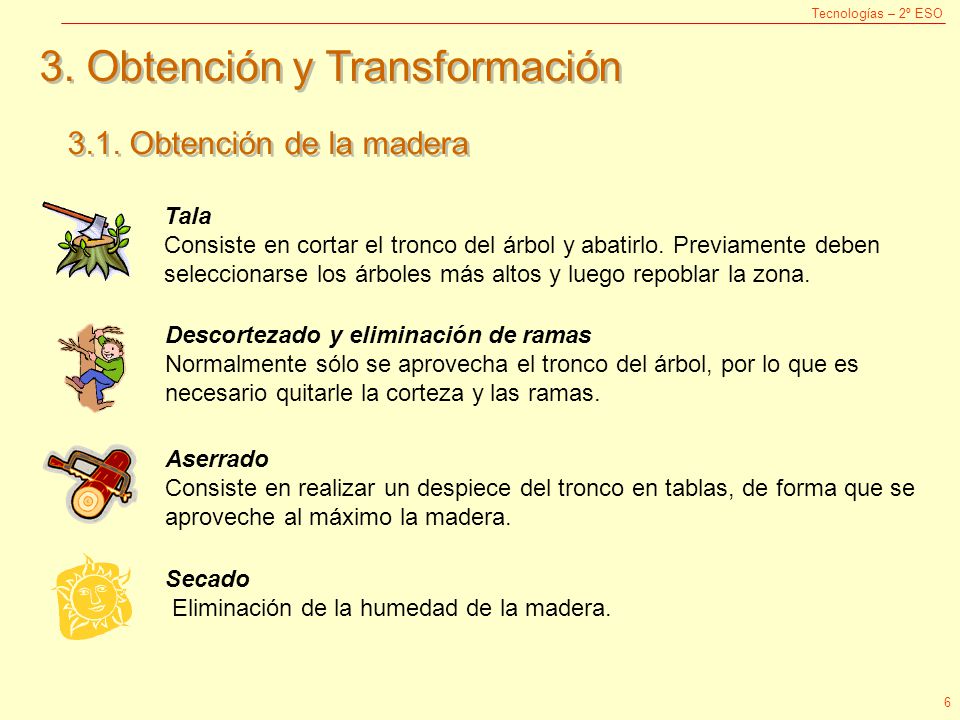 3. Obtención y Transformación