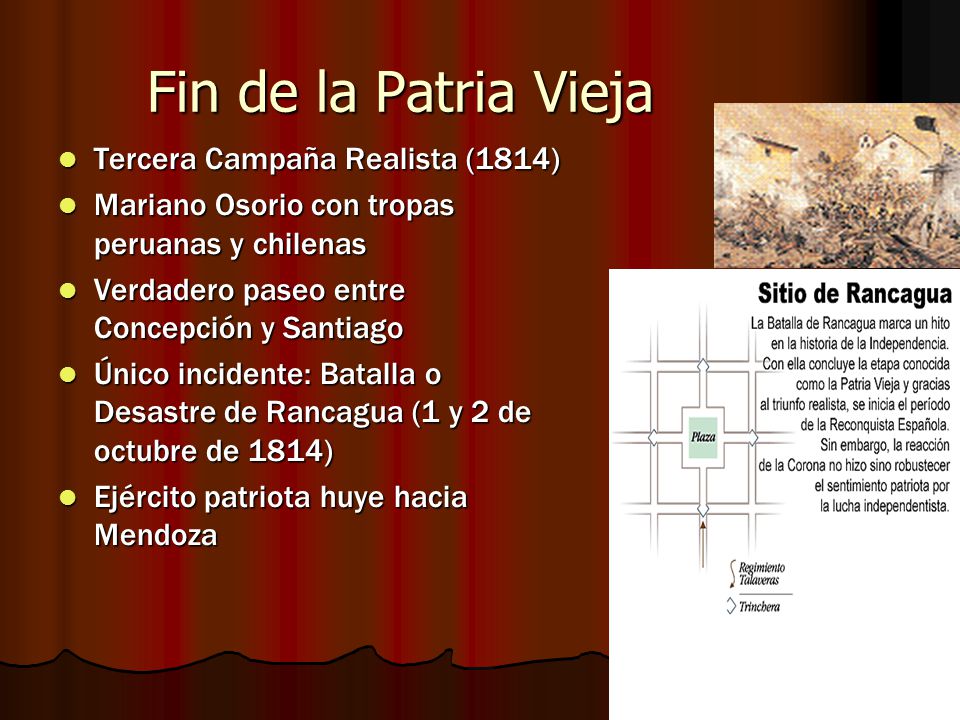 Fin de la Patria Vieja Tercera Campaña Realista (1814)