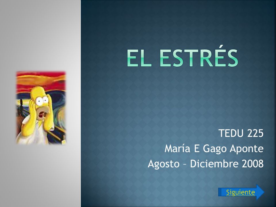 TEDU 225 María E Gago Aponte Agosto – Diciembre 2008