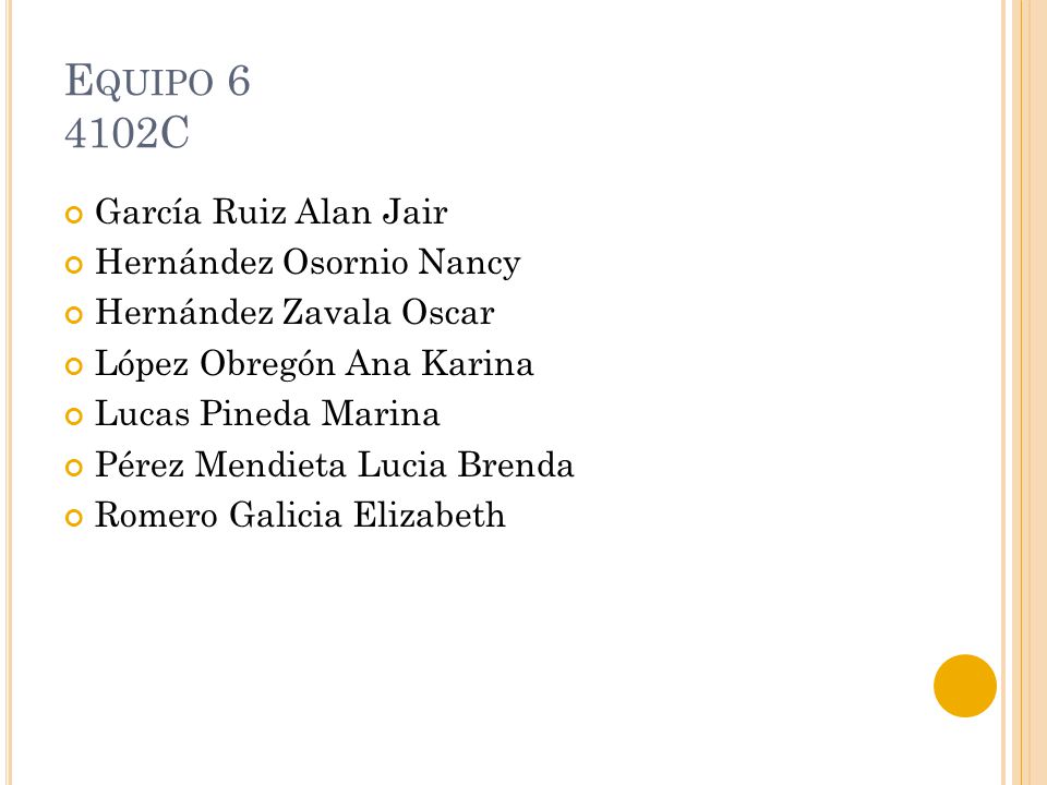 Equipo C García Ruiz Alan Jair Hernández Osornio Nancy