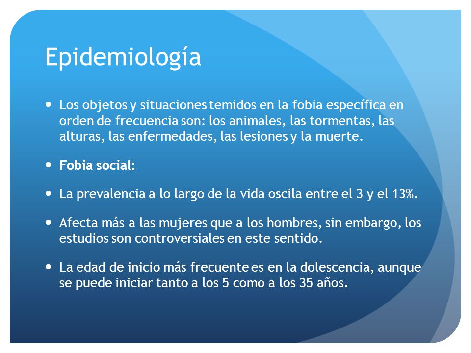 Epidemiología
