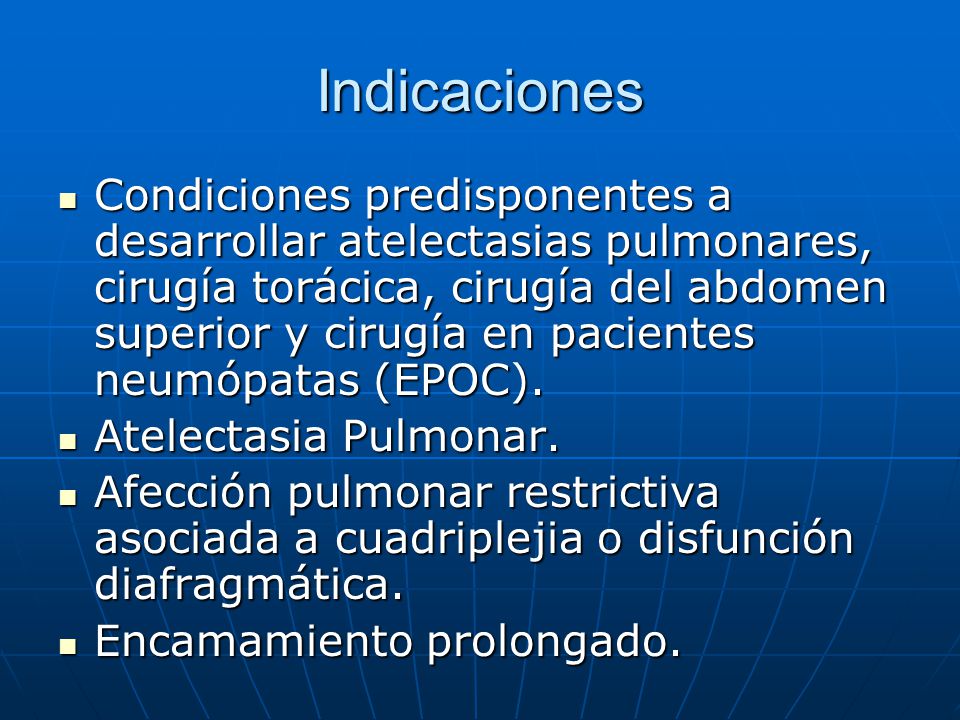 Indicaciones