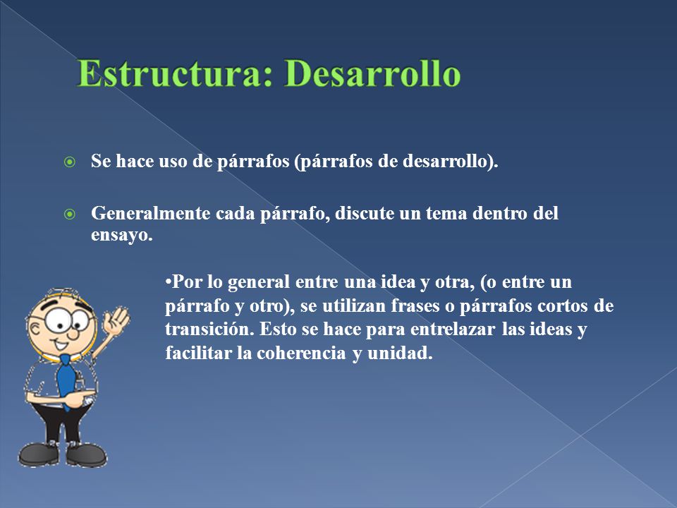 Estructura: Desarrollo