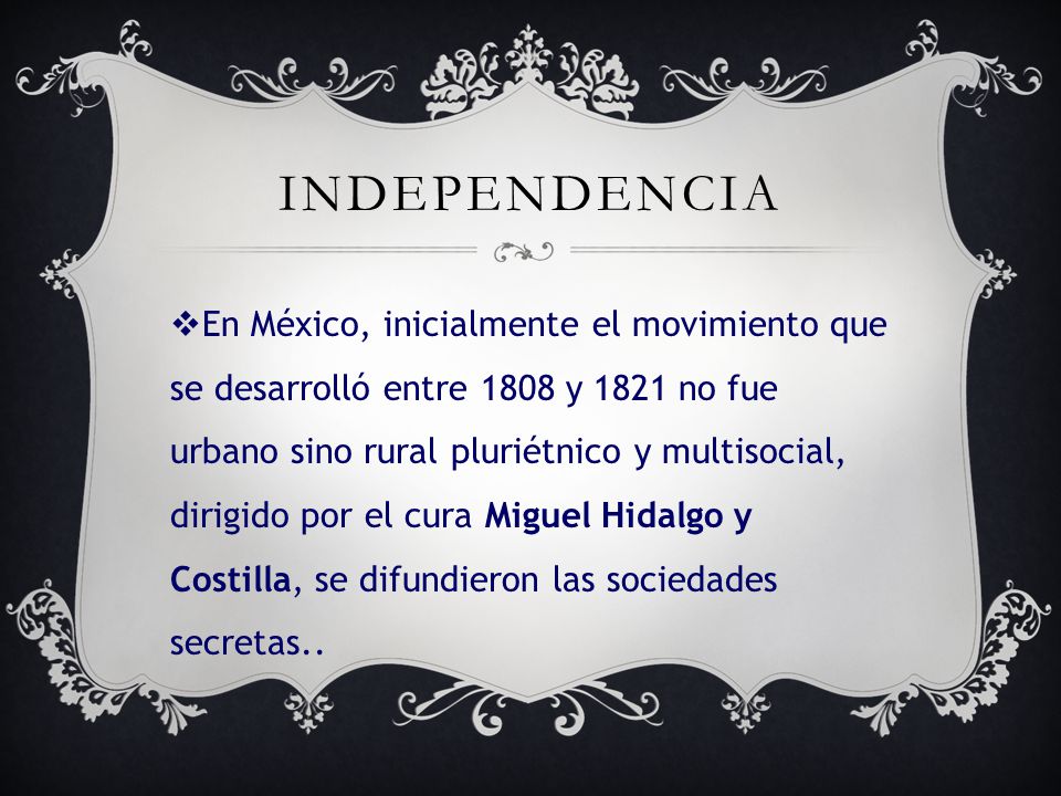 La Independencia México. - ppt video online descargar