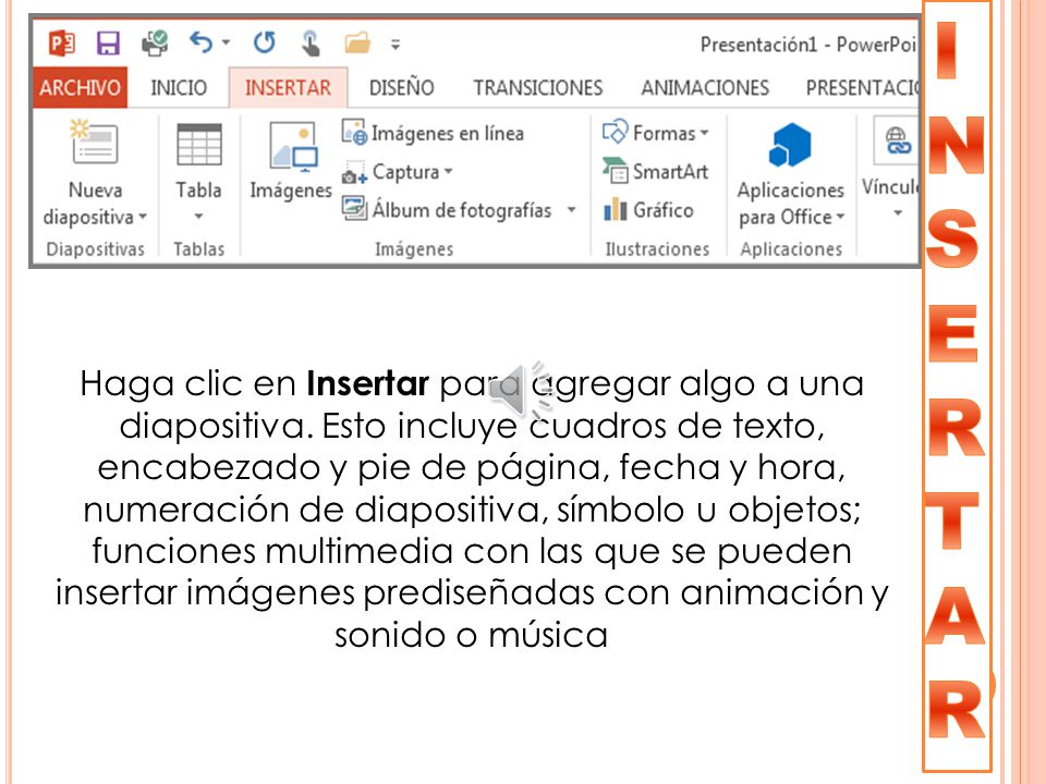 INSERTAR