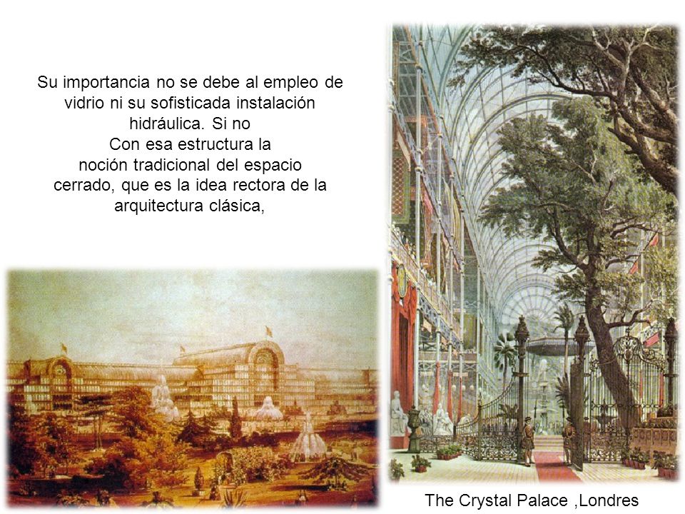 noción tradicional del espacio cerrado, que es la idea rectora de la