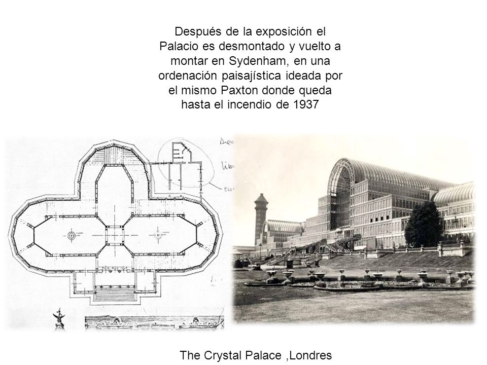 Después de la exposición el Palacio es desmontado y vuelto a