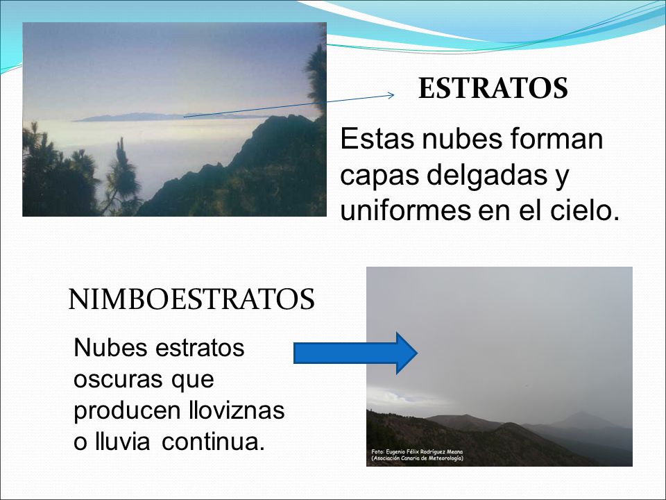 Estas nubes forman capas delgadas y uniformes en el cielo.