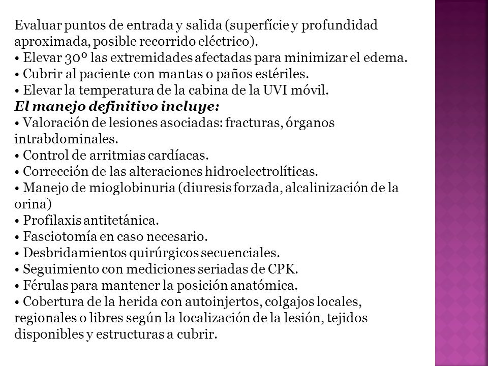 Evaluar puntos de entrada y salida (superfície y profundidad aproximada, posible recorrido eléctrico).