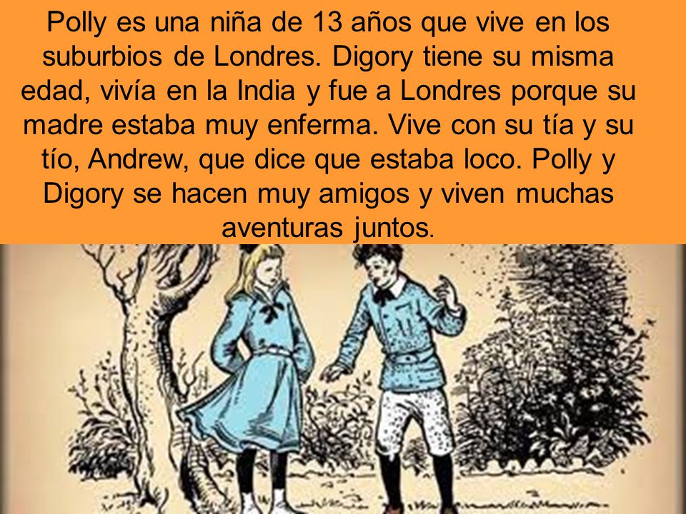 Polly es una niña de 13 años que vive en los suburbios de Londres
