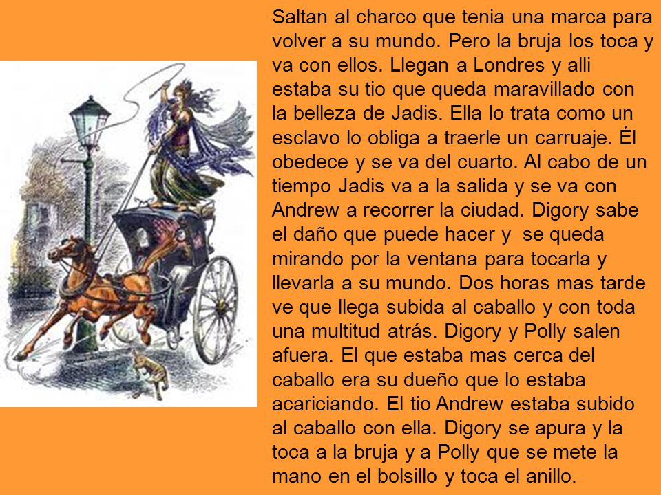 Saltan al charco que tenia una marca para volver a su mundo