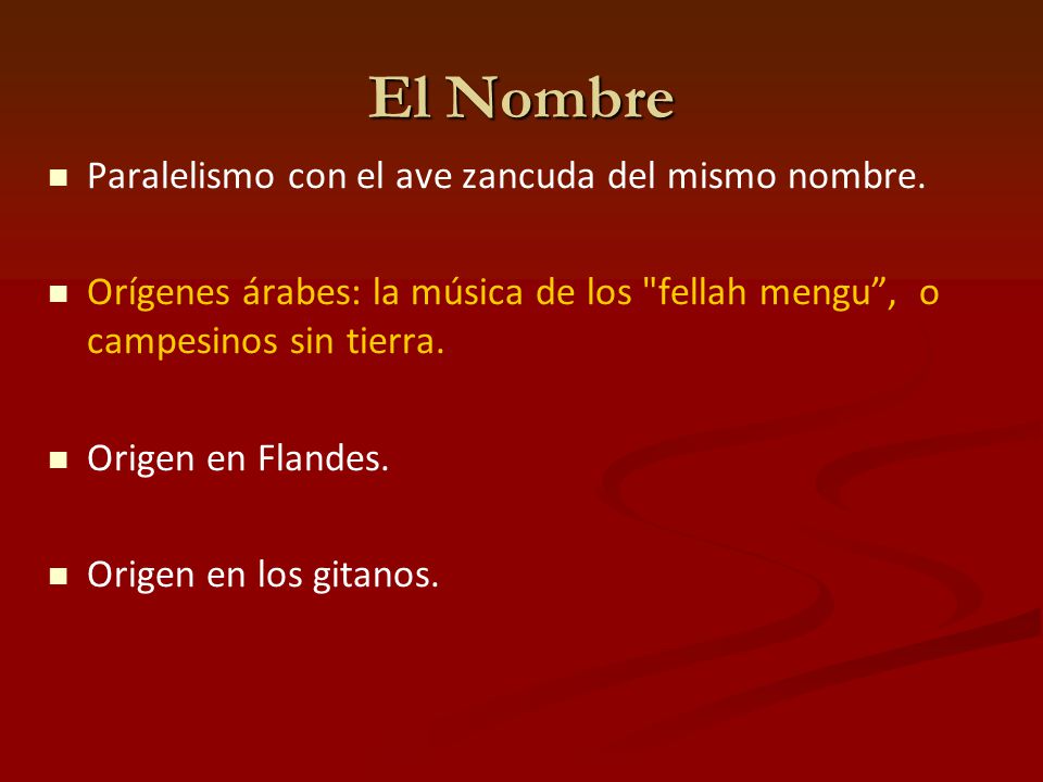 El Nombre Paralelismo con el ave zancuda del mismo nombre.