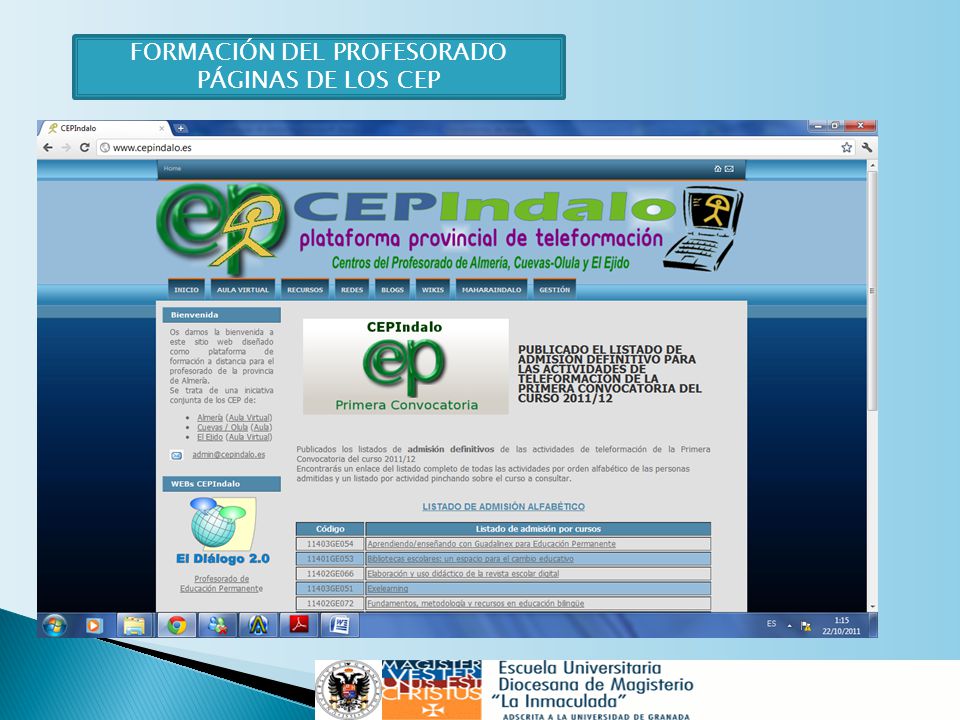 C.E.P. (CENTRO ENSEÑANZA PROFESORADO)