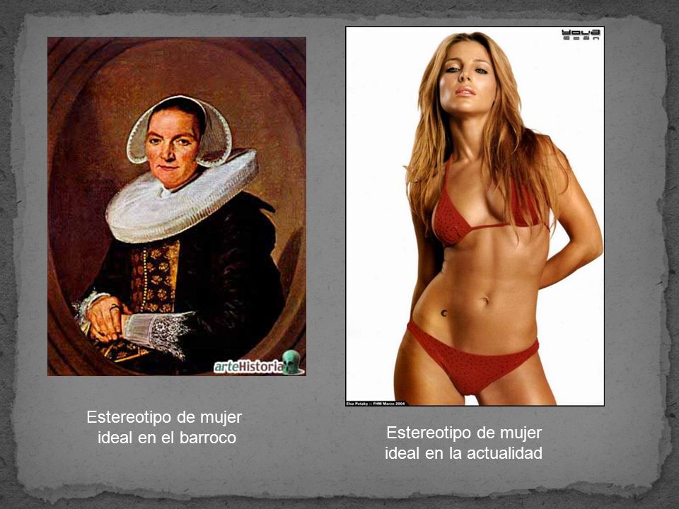 Estereotipo de mujer ideal en la actualidad