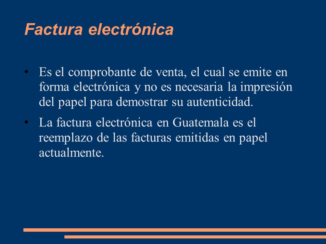 Factura electrónica