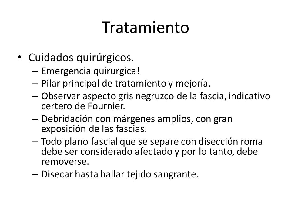 Tratamiento Cuidados quirúrgicos. Emergencia quirurgica!