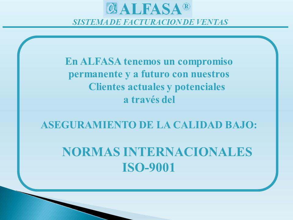En ALFASA tenemos un compromiso permanente y a futuro con nuestros