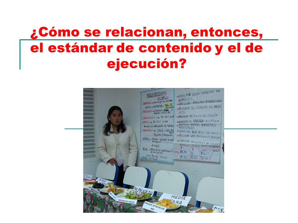 ¿Cómo se relacionan, entonces, el estándar de contenido y el de ejecución