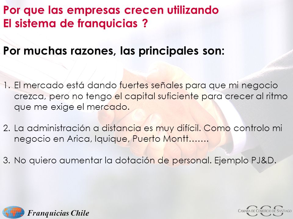 Por que las empresas crecen utilizando El sistema de franquicias