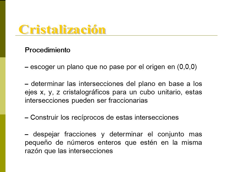 – escoger un plano que no pase por el origen en (0,0,0)