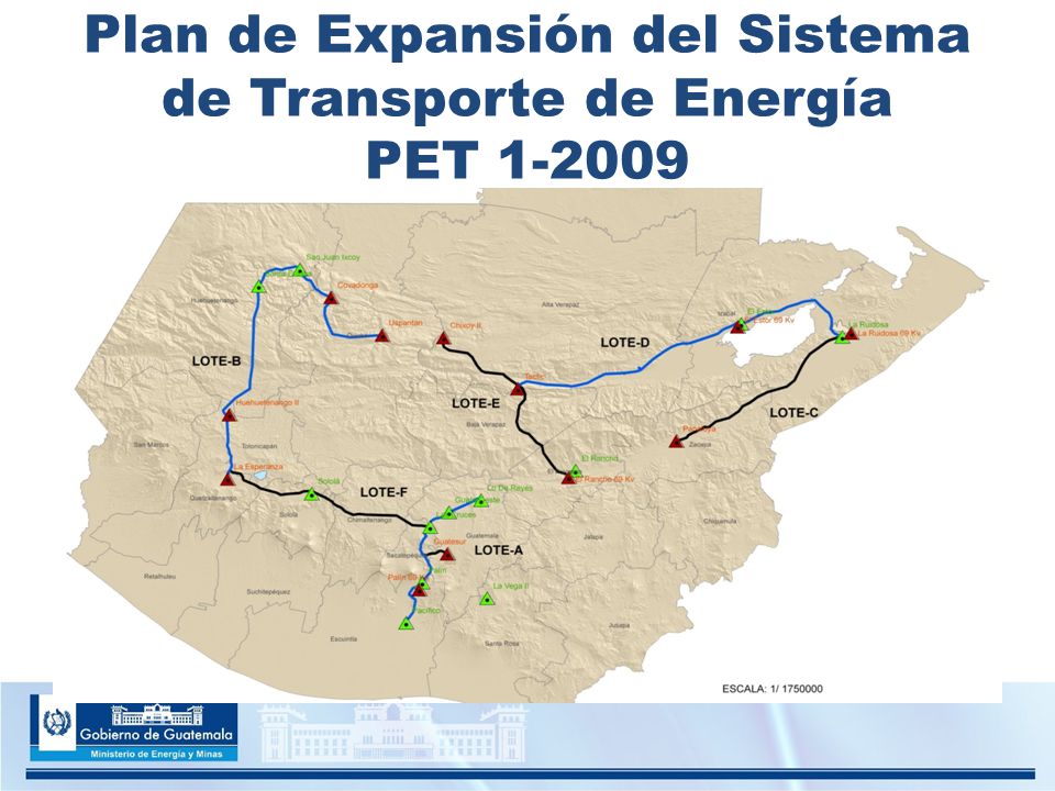 Plan de Expansión del Sistema de Transporte de Energía PET