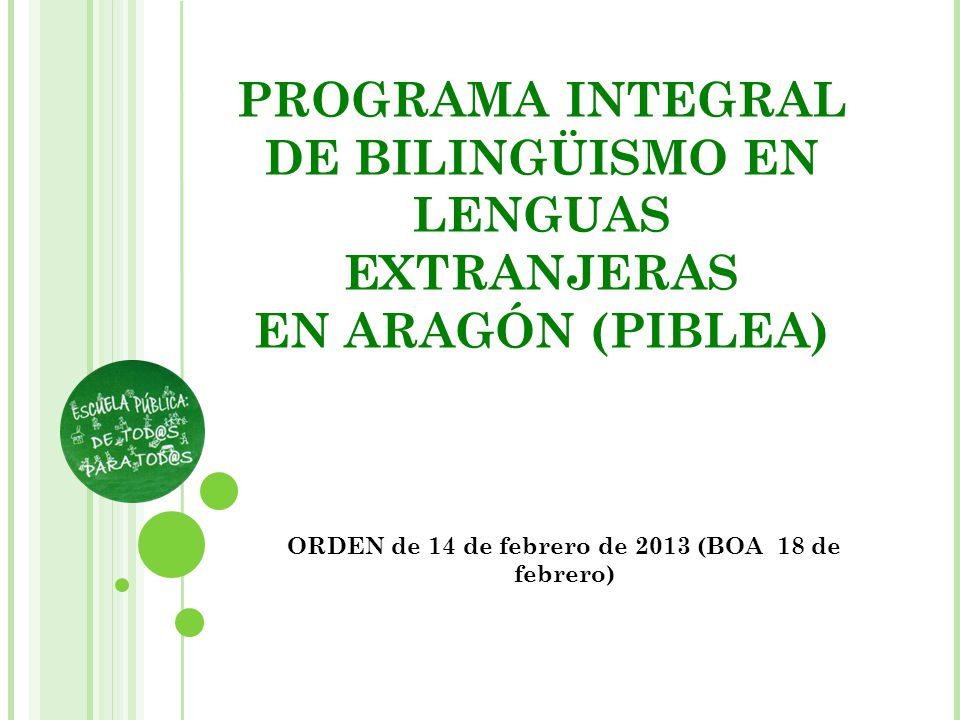 ORDEN de 14 de febrero de 2013 (BOA 18 de febrero)‏