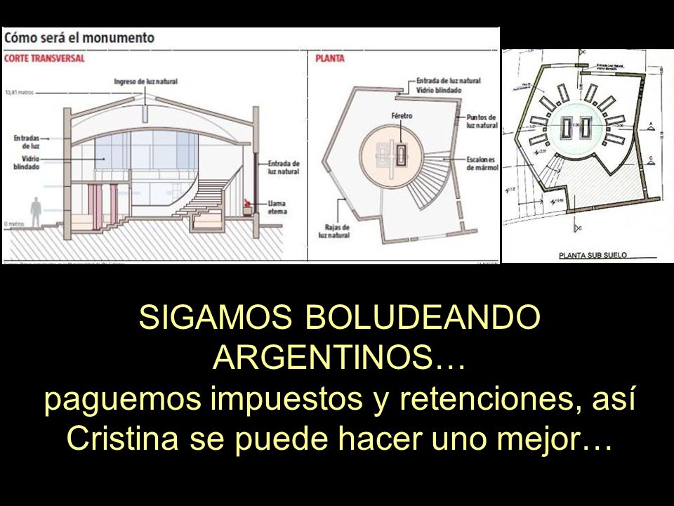 SIGAMOS BOLUDEANDO ARGENTINOS… paguemos impuestos y retenciones, así Cristina se puede hacer uno mejor…