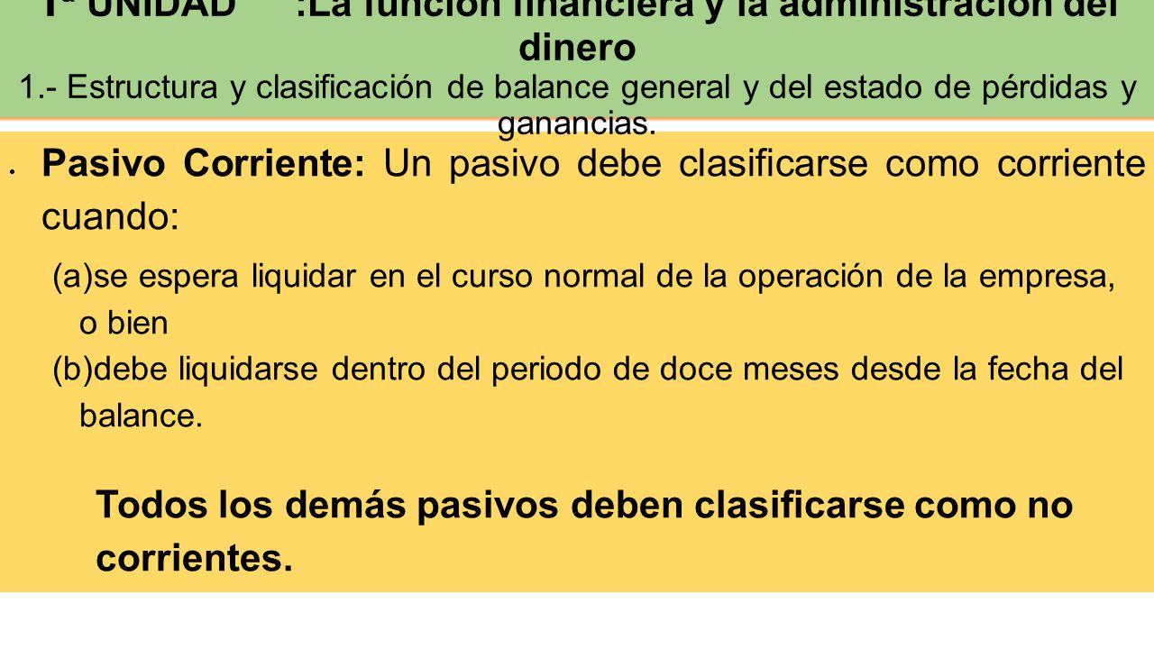 2ª UNIDAD : Definición de Cuentas de activo, pasivos, patrimonio, ingresos y gastos.