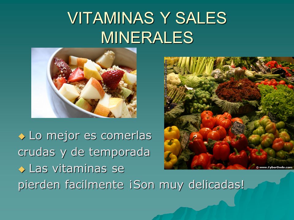 LOS ALIMENTOS Y SUS NUTRIENTES - ppt descargar