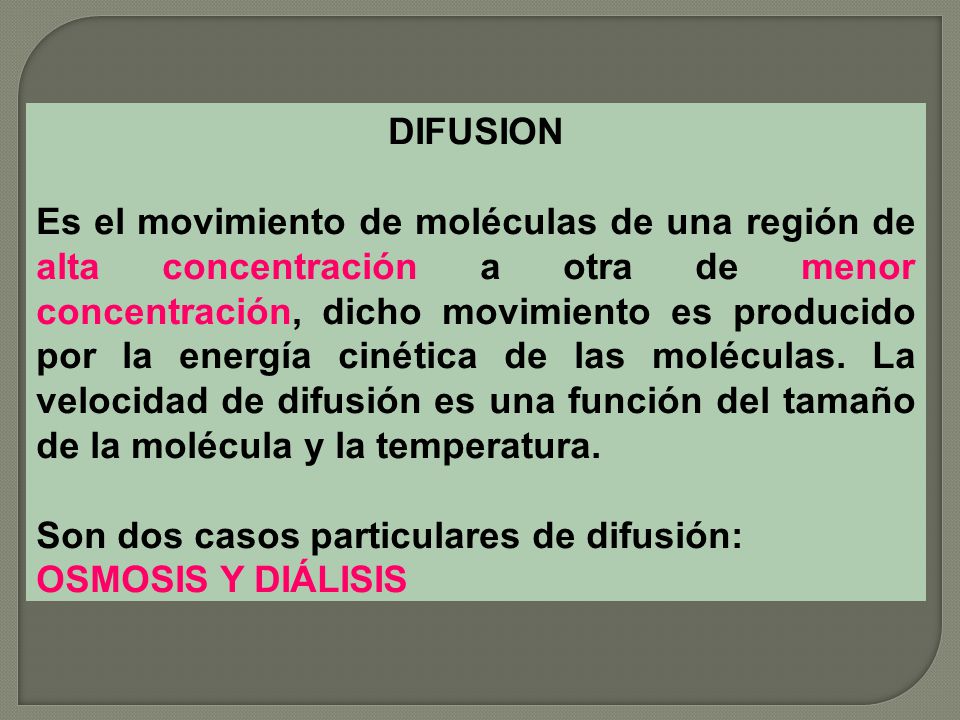 DIFUSION