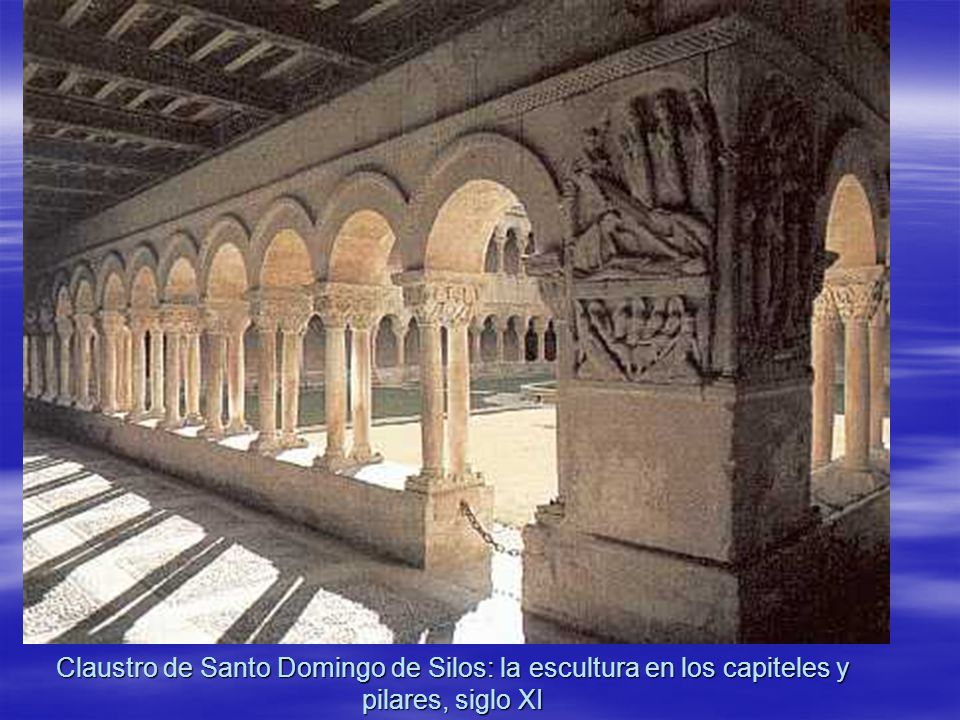 Claustro de Santo Domingo de Silos: la escultura en los capiteles y pilares, siglo XI
