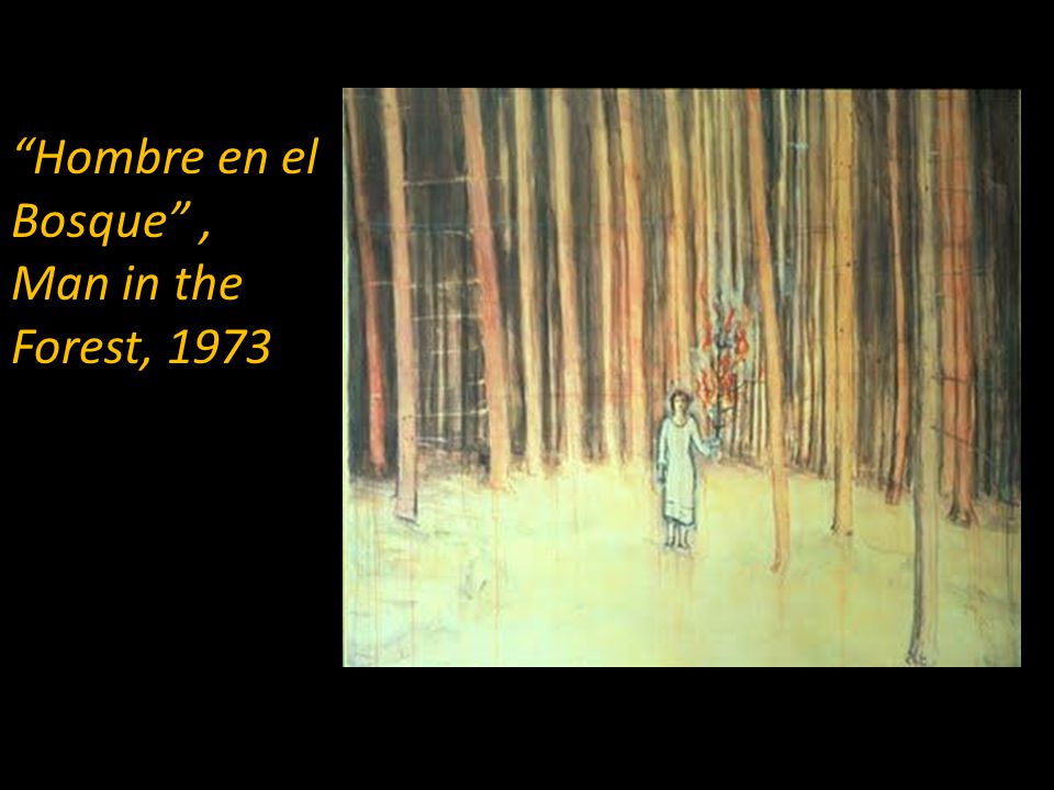 Hombre en el Bosque , Man in the Forest, 1973