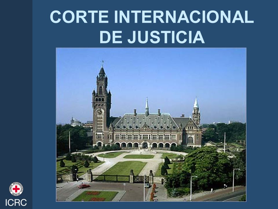 CORTE INTERNACIONAL DE JUSTICIA
