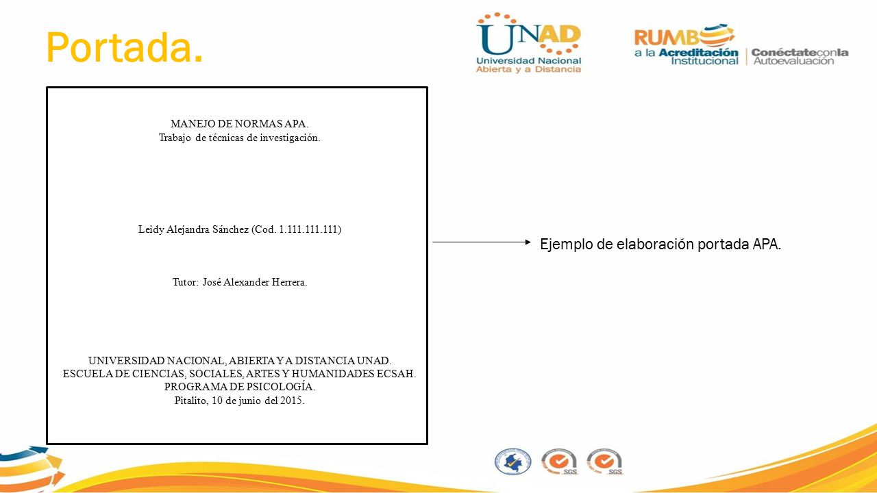 Ejemplo De Un Proyecto De Investigacion Con Normas Apa