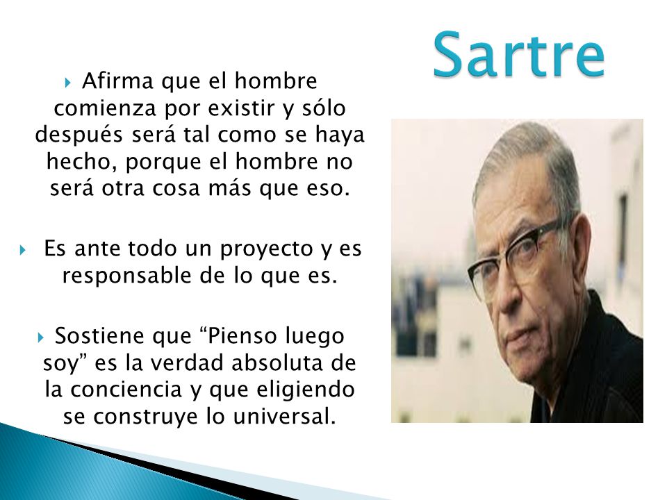 Es ante todo un proyecto y es responsable de lo que es.