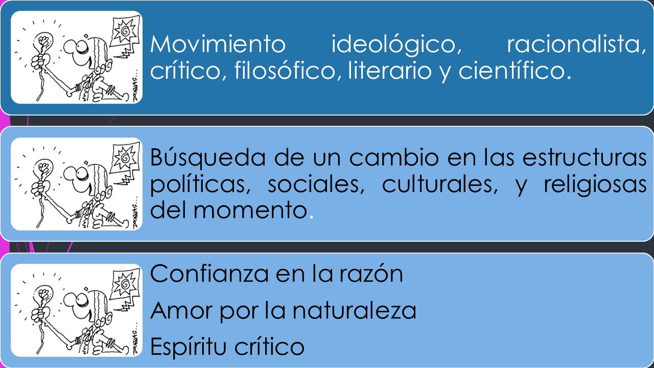 Movimiento ideológico, racionalista, crítico, filosófico, literario y científico.