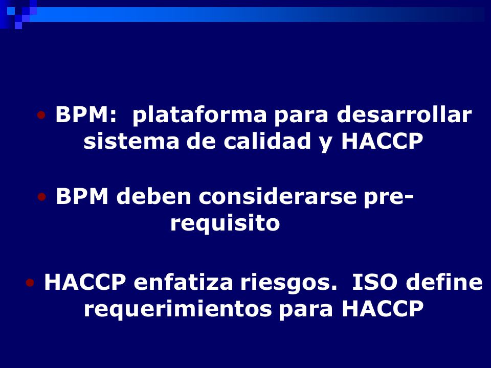 BPM: plataforma para desarrollar sistema de calidad y HACCP