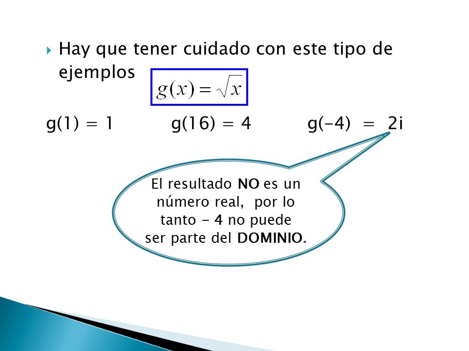 Hay que tener cuidado con este tipo de ejemplos