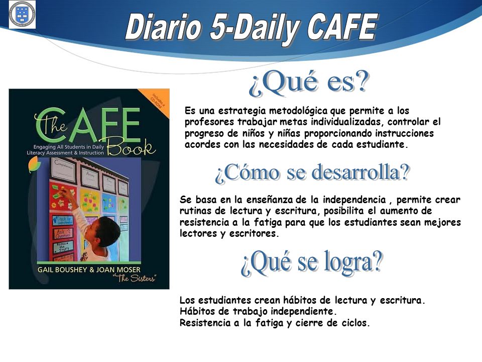 Diario 5-Daily CAFE ¿Qué es ¿Cómo se desarrolla ¿Qué se logra