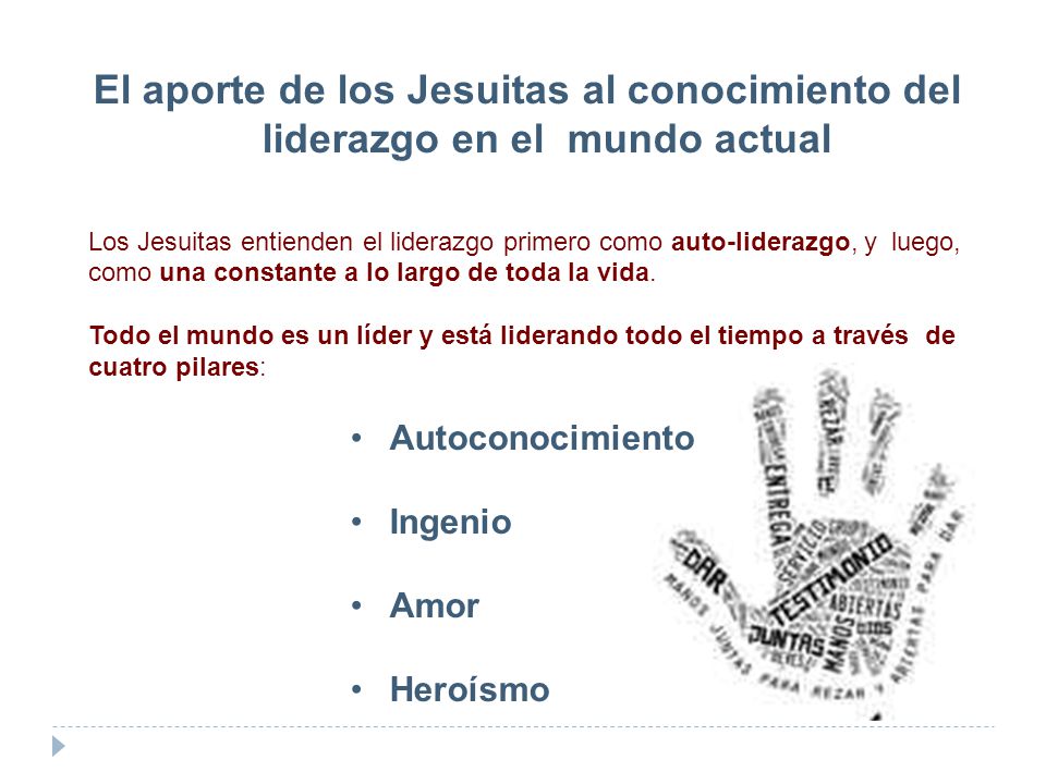 El aporte de los Jesuitas al conocimiento del liderazgo en el mundo actual