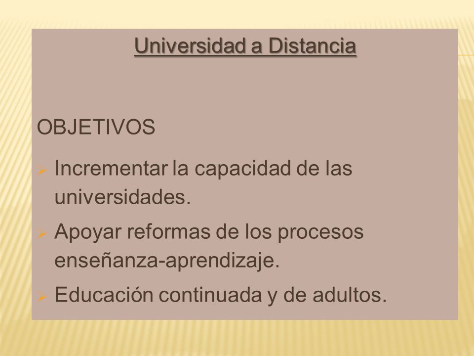 Universidad a Distancia
