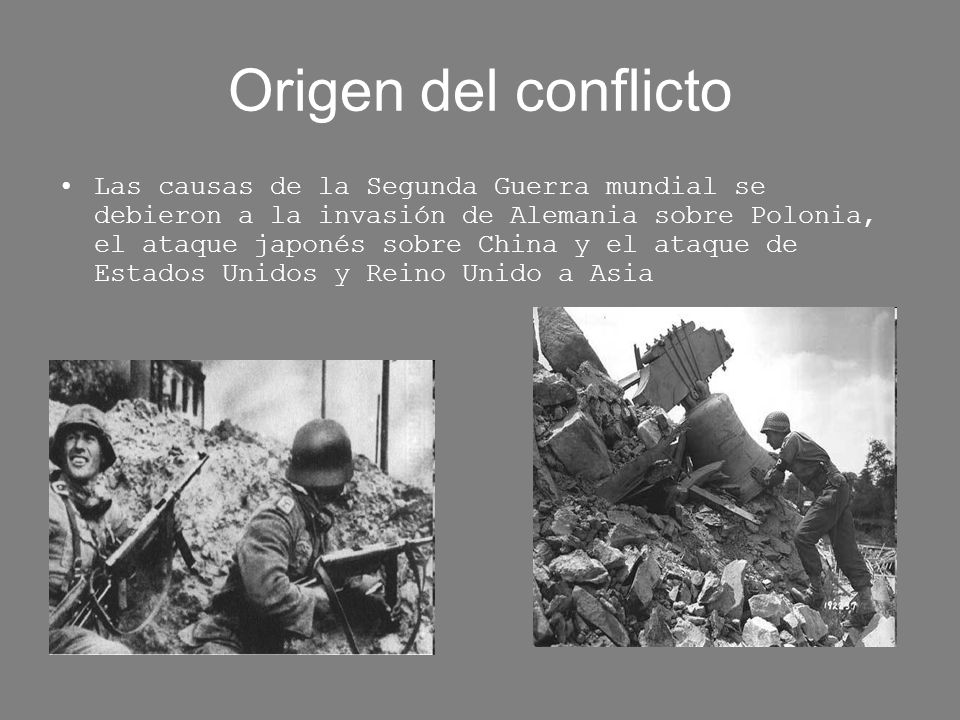 La Segunda Guerra Mundial - ppt descargar