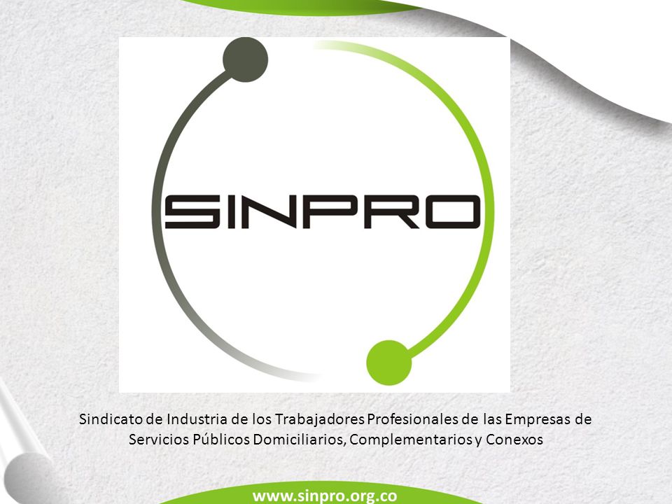 Sindicato de Industria de los Trabajadores Profesionales de las Empresas de Servicios Públicos Domiciliarios, Complementarios y Conexos