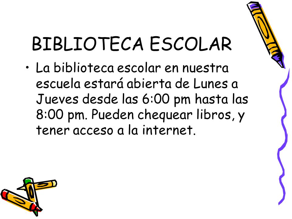 BIBLIOTECA ESCOLAR