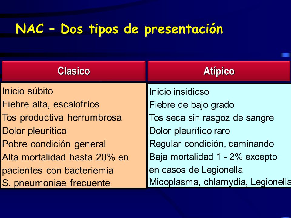 NAC – Dos tipos de presentación