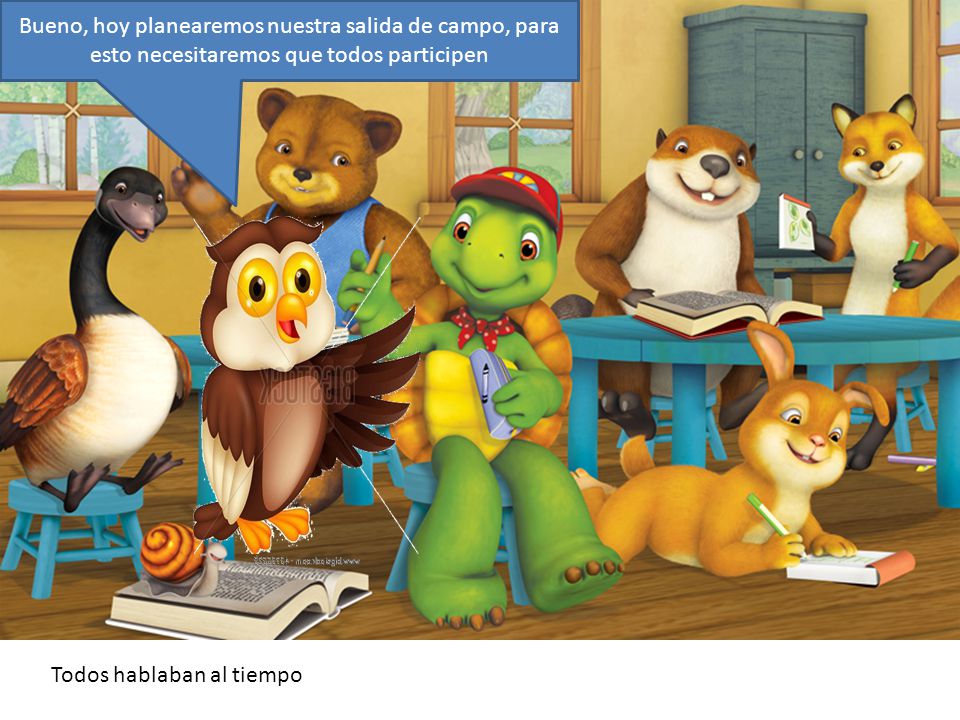 Bueno, hoy planearemos nuestra salida de campo, para esto necesitaremos que todos participen