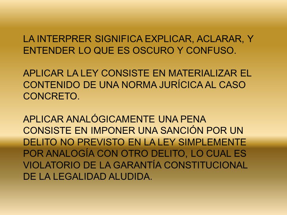 LA INTERPRER SIGNIFICA EXPLICAR, ACLARAR, Y ENTENDER LO QUE ES OSCURO Y CONFUSO.