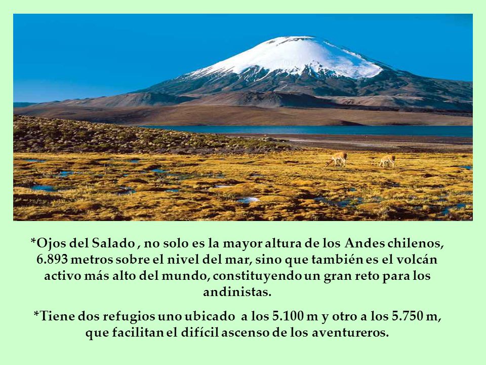 Ojos del Salado , no solo es la mayor altura de los Andes chilenos, 6